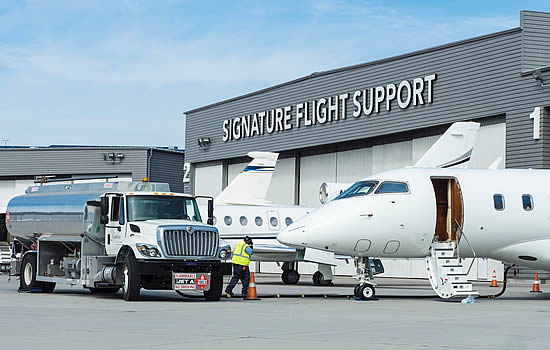 Signature Flight Support, London Luton Airport.